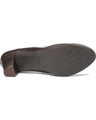 Zapatos de tacón de Mujer EVA MAÑAS SALON PIEL 1492 MARRON