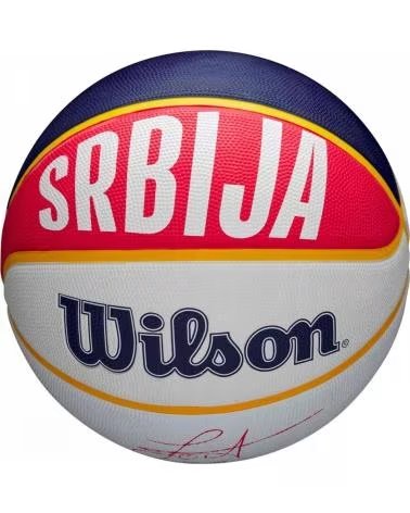 WILSON BOLA DE BASQUETE WILSON EDIÇÃO ESPECIAL SÉRVIA MULTICOLOR