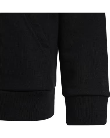 ADIDAS FELPA CON CAPPUCCIO ADIDAS CON LOGO FRONTALE NEGRO