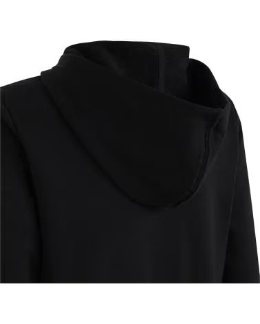 ADIDAS FELPA CON CAPPUCCIO ADIDAS CON LOGO FRONTALE NEGRO