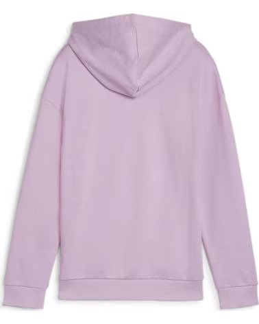 PUMA FELPA CON CAPPUCCIO E LOGO STAMPATO MORADO