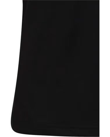 ADIDAS T-SHIRT A MANICHE CORTE CON STRISCE LATERALI NEGRO