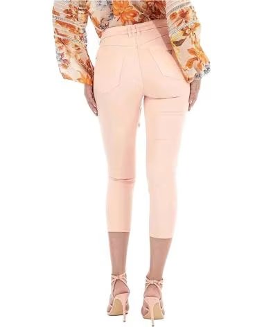 GUESS PANTALÓN W3GA91W93CEG6L1 CON CINTURÓN ROSA