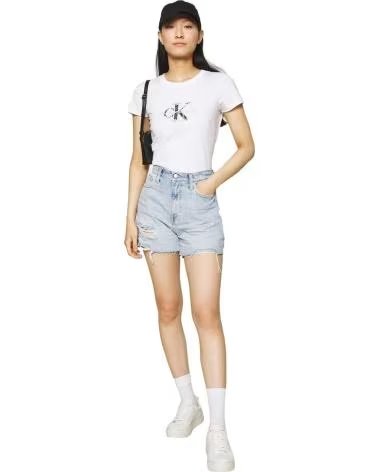 CALVIN KLEIN PANTALONCINI IN JEANS J20J2165271AA AZUL