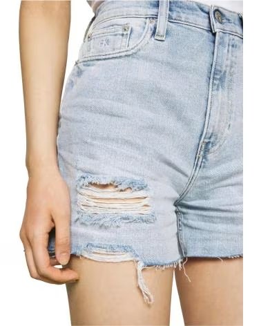 CALVIN KLEIN PANTALONCINI IN JEANS J20J2165271AA AZUL