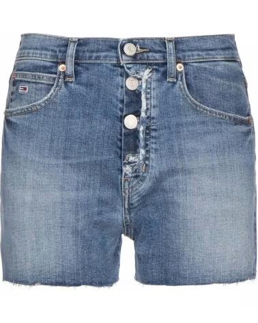TOMMY JEANS PANTALONCINI IN DENIM TOMMY JEANS DW0DW10462 CON CHIUSURA A BOTTONI AZUL