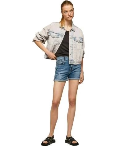 PEPE JEANS PANTALÓN CORTO DENIM PEPE JEANS PL800998HQ5000 AZUL