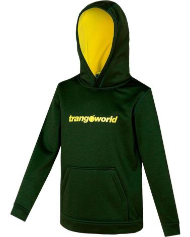 TRANGOWORLD SUDADERA CON CAPUCHA TRANGOWORL PC005486-51M VERDE