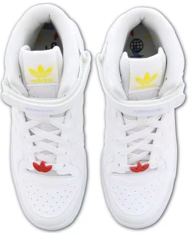 ADIDAS BASKETS GY9235 MID-TOP BLANCO