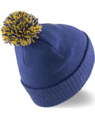 PUMA GORRO CON POMPÓN Y ESTAMPADO GRÁFICO 024073-01 AZUL