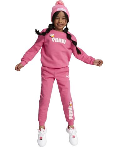 PUMA GORRO CON POMPON 024073-02 ROSA