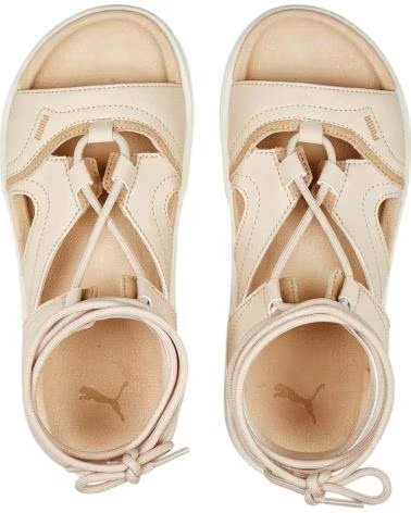PUMA SANDALIAS DE PLATAFORMA 388950-01 EN PARA NINAS BEIGE
