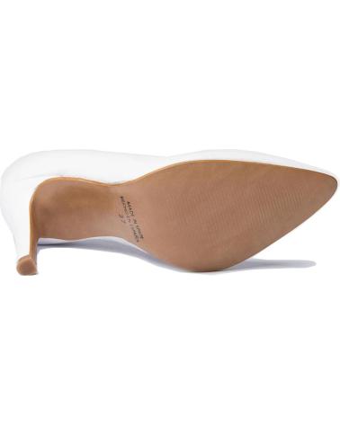 Zapatos de tacón de Mujer EVA MAÑAS SALON FIESTA PIEL 1494 BLANCO