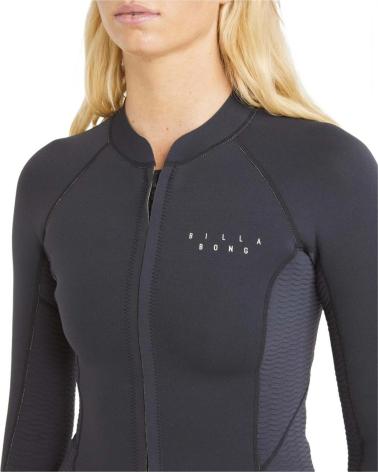 BILLABONG CHAQUETA DE NEOPRENO ABJW800100 CON CREMALLERA NEGRO