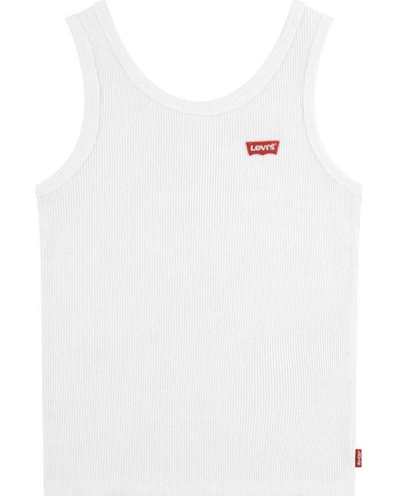 LEVIS CAMISETA DE TIRANTES 3EK116-W1T EN PARA NINOS UNISEX BLANCO