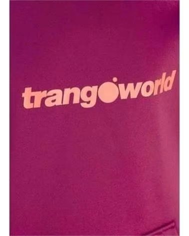 TRANGOWORLD FELPA CON CAPPUCCIO PC005486-5GH ROSA