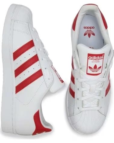 ADIDAS SUPERSTAR CG6609 SNEAKER BLANCO
