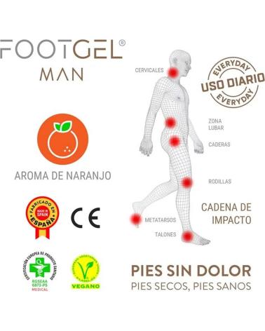 FOOTGEL PLANTILLAS ANATÓMICAS DE GEL 161004 VERDE