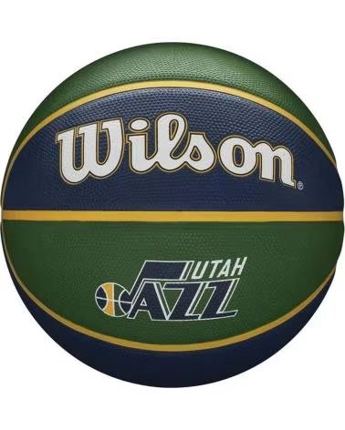 WILSON BOLA DE BASQUETE NBA TEAM ALLIANCE UTAH JAZZ WZ4011601XB MULTICOLOR