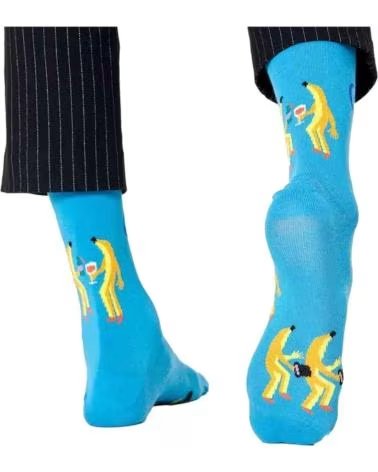 HAPPY SOCKS HAPPY SOCKS GBS01-6700 MIT BANANEN-DRUCK AZUL