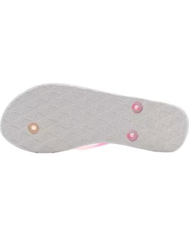 ROXY Chanclas Arjl100958-Wwp en blanco para mujer BLANCO