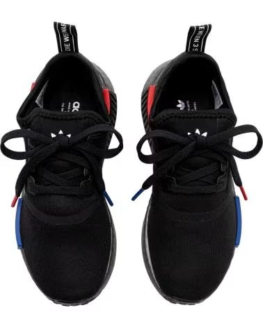 Sportif-De-Niña-ADIDAS-MODELO-NMDR1-J-PARA-KIDS-COLOR-NEGRO