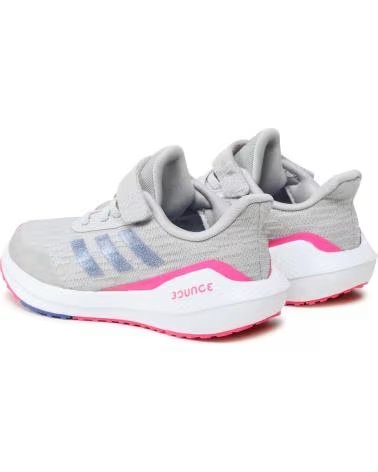 Chaussures pour Fille et Garçon ADIDAS CHAUSSURES DE SPORT ADIDAS EQ21 RUN EL K GRIS
