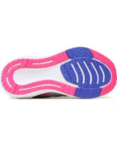 Chaussures pour Fille et Garçon ADIDAS CHAUSSURES DE SPORT ADIDAS EQ21 RUN EL K GRIS