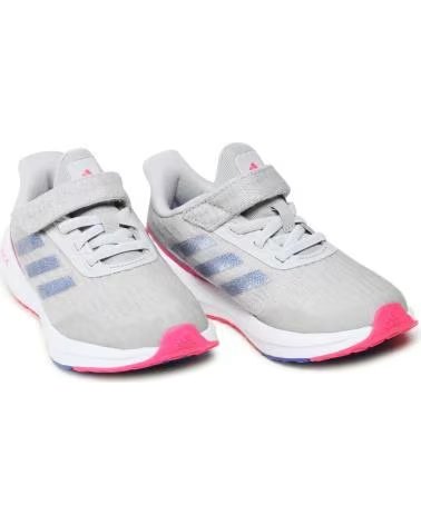 Chaussures pour Fille et Garçon ADIDAS CHAUSSURES DE SPORT ADIDAS EQ21 RUN EL K GRIS