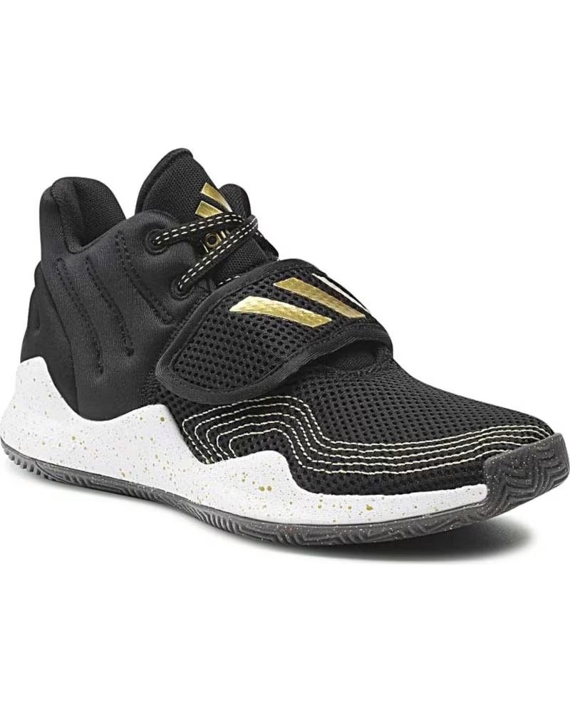 ADIDAS CHAUSSURES DE BASKETBALL DEEP THREAT PRIMEBLUE J NEGRO
