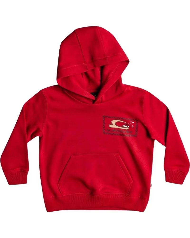 Schuhe für Mädchen und Junge QUIKSILVER KAPUZENPULLOVER CHECKER LOGO K OTLR ROJO