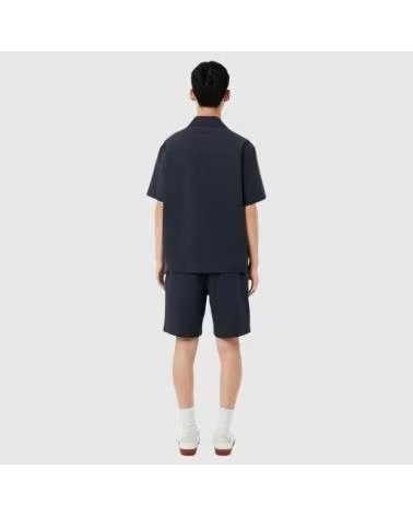 LACOSTE PANTALON CORTO GH1977-4CI EN NEGRO PARA HOMBRE BLACKBIRD-GRAP
