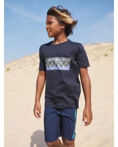 quicksilver CAMISETA QUIKSILVER NINO EQBZT04956-KVJO NEGRO