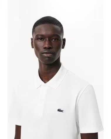 LACOSTE POLO DE MANGA CORTA DH5522-001 EN BLANCO PARA HOMBRE