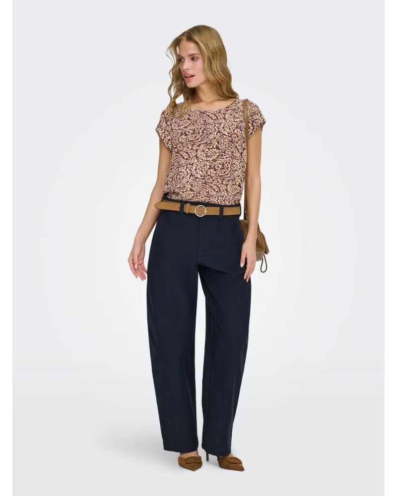 ONLY PANTALON MUJER BARREL CLAIR 15371522 AZUL MARINO
