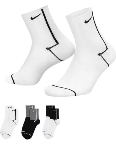 NIKE CALCETINES EVERYDAY PLUS CK6021 BLANCO