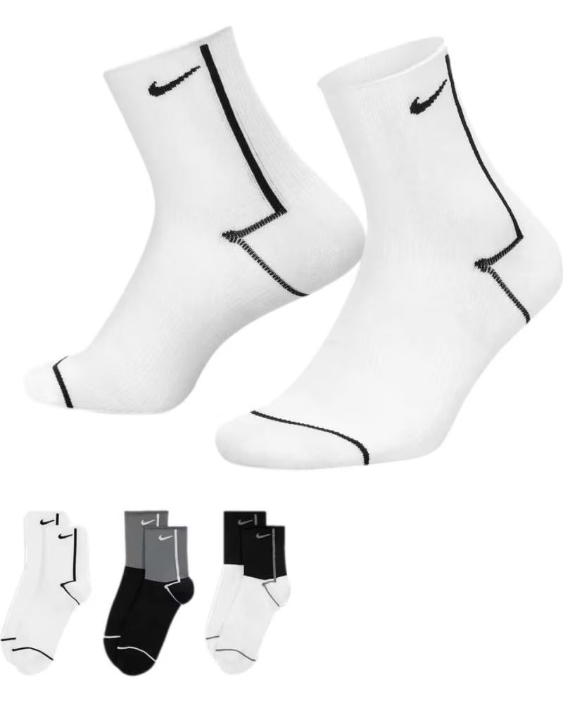 NIKE CALCETINES EVERYDAY PLUS CK6021 BLANCO