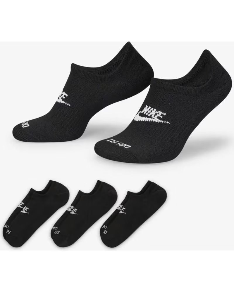 NIKE EVERYDAY PLUS CUSHIONED SOCKEN NEGRO