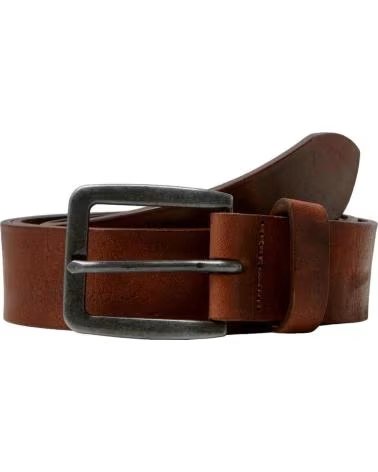 JACK AND JONES CEINTURE EN CUIR 12152757 MARRóN