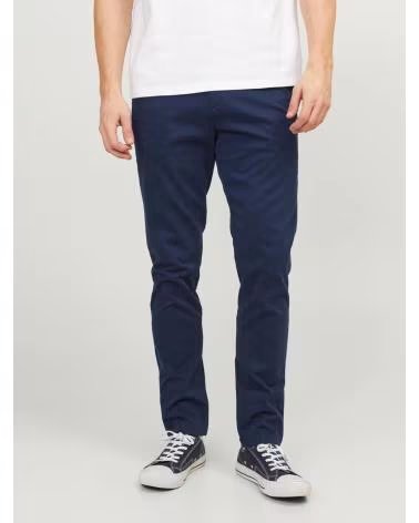 JACK AND JONES PANTALÓN SLIM FIT 12150148 AZUL MARINO