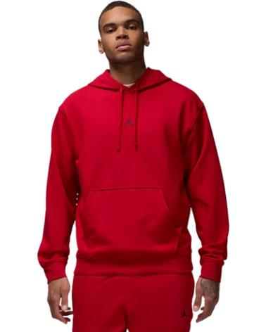 JORDAN SUDADERA CON CAPUCHA JORDAN FV8606-687 ROJO