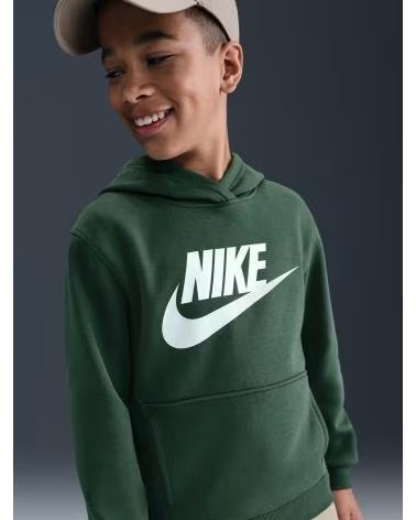NIKE HOODIE WITH PRINTED LOGO FD2988-382 MENTA