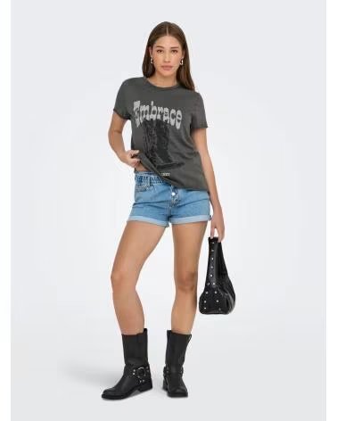 ONLY CAMISETA DE MANGA CORTA 15215721-JOURNEY EN PARA MUJER GRIS