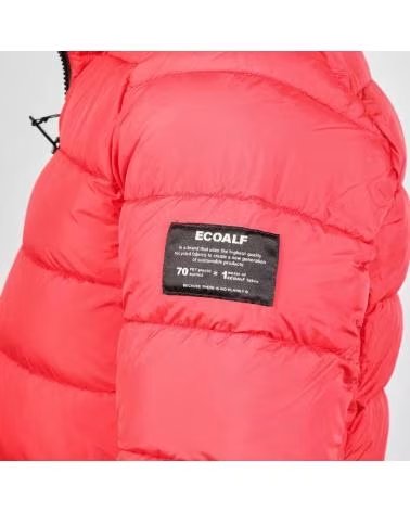 CHAQUETA ACOLCHADA ECOALF BERETALF ROJO