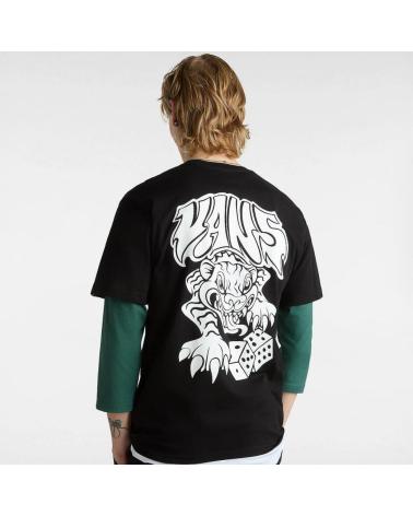 VANS OFF THE WALL CAMISETA PROWLER SS CON DISEÑO GRÁFICO BLACK