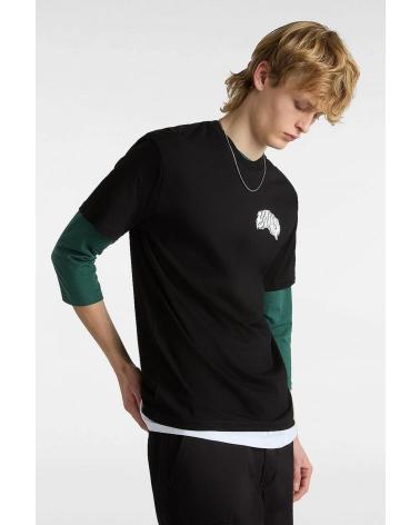 VANS OFF THE WALL CAMISETA PROWLER SS CON DISEÑO GRÁFICO BLACK
