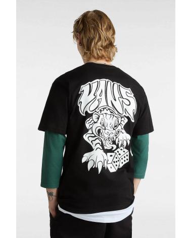 VANS OFF THE WALL CAMISETA PROWLER SS CON DISEÑO GRÁFICO BLACK