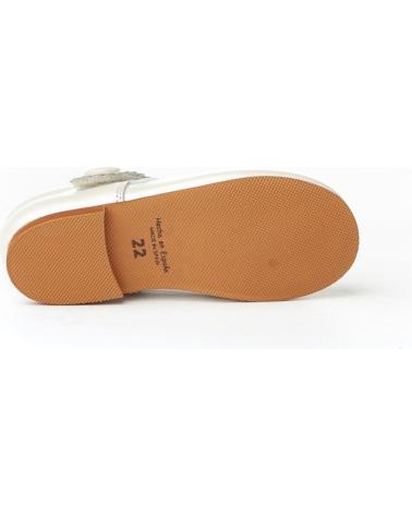 Sapatos de Menina ANGELITOS ZAPATO MERCEDITAS PIEL 1502 BEIGE