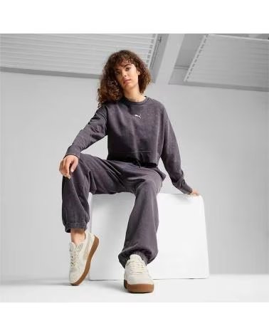 PUMA SWEATSHIRT PUMA DARE TO RELAXED GREY