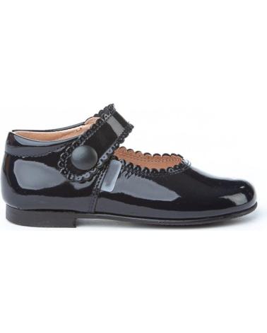 Chaussures pour Fille ANGELITOS ZAPATO MERCEDITAS PIEL 1502 MARINO